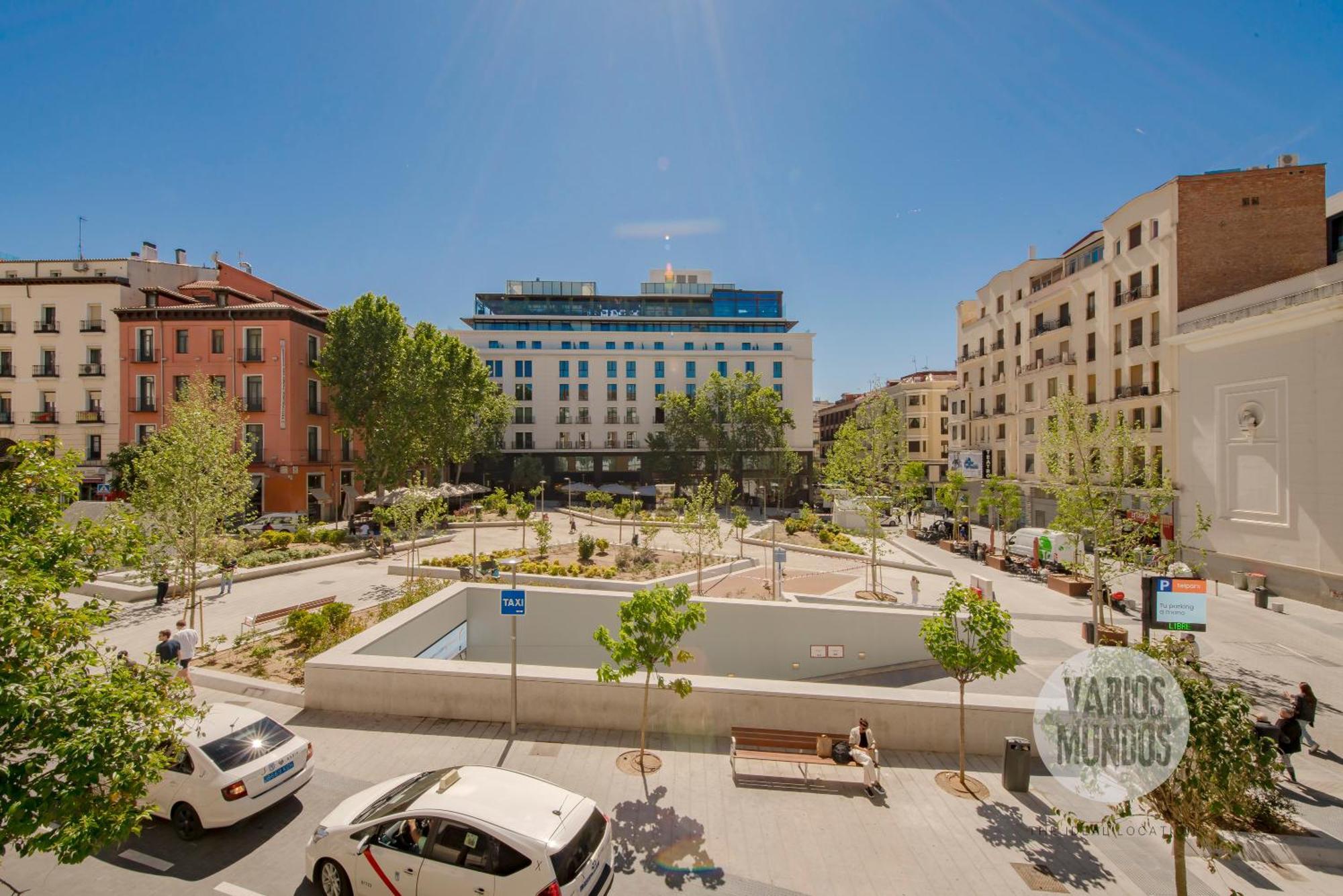 Bright Apt Para 4Pax En Gran Via-Plaza De Carmen E2 Madrid Exterior foto